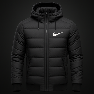 20250923 1939 StylishGreyPufferJacket remix 01k5vxwep8fcysjncthd6eqd7y
